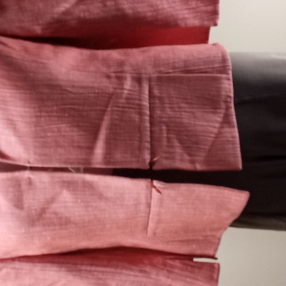 AKRIS wool/linen notch collar blazer US12 F44 D42 sz.6 - Picture 3 of 6